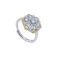 Anillo Gogo Mujer Classic in Plata Cubic Zirconia 276030